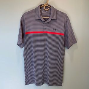 Under Armour Striped Polo